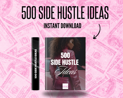 500 Side Hustle Ideas