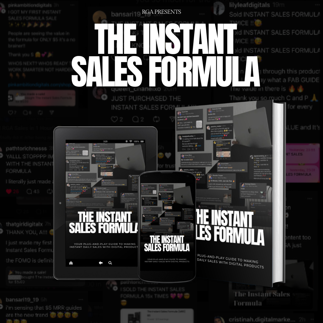 The Instant Sales Formula