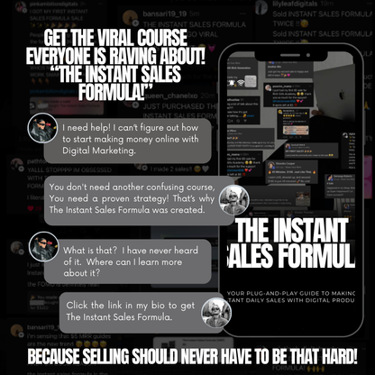 The Instant Sales Formula